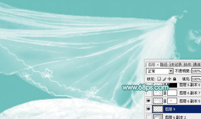 实用抠图教程:透明婚纱抠图