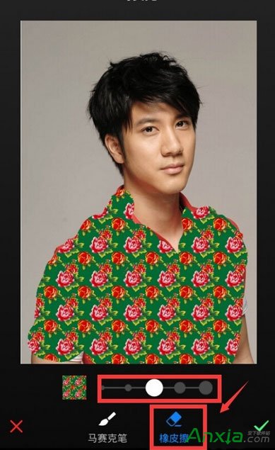 美图秀秀,美图秀秀把衣服换成东北花棉袄
