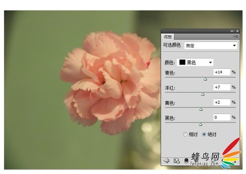 摄影后期拯救弱光照片 教你调出唯美花朵