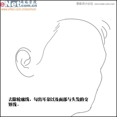 Photoshop简单绘制影星吴彦祖铅笔画特效,PS教程,素材中国