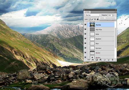 翻译教程：Photoshop打造史诗风格风景图
