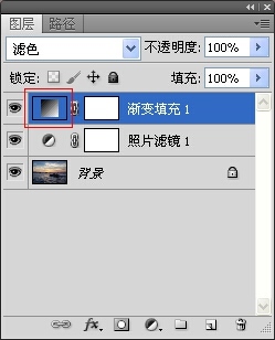 用Photoshop创造日落