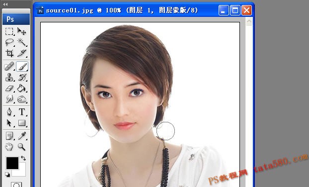 PS照片合成教程-脸部移植【教学步骤10】,全福编程网
