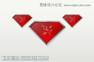 Photoshop绘制宝石风格的LOGO设计教程 全福编程网