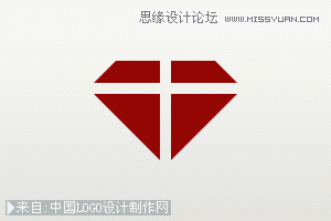 Photoshop绘制宝石风格的LOGO设计教程 全福编程网