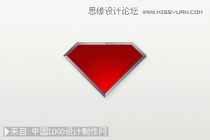 Photoshop绘制宝石风格的LOGO设计教程 全福编程网