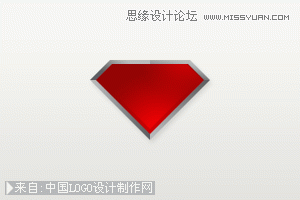 Photoshop绘制宝石风格的LOGO设计教程 全福编程网