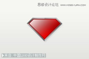 Photoshop绘制宝石风格的LOGO设计教程 全福编程网
