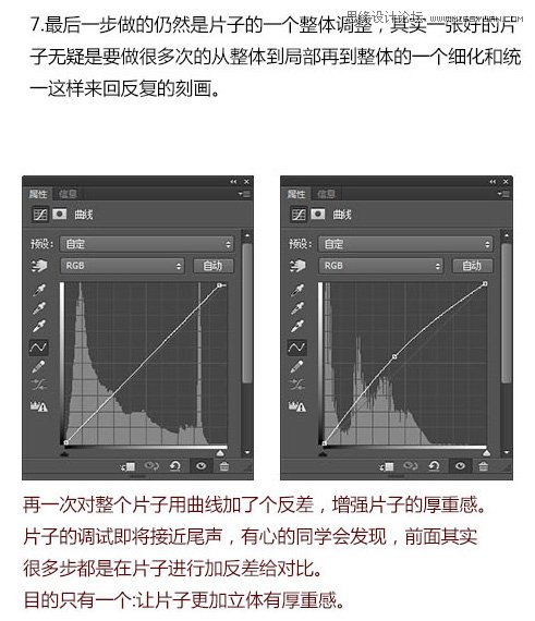 Photoshop给人像模特照片后期磨皮精修,PS教程,素材中国