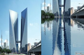 PS为建筑照片添加水面倒影教程 全福编程网