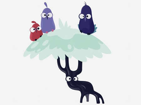 AI绘制抽象插画教程 全福编程网教程网 AI教程