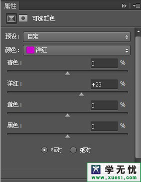 photoshop给美女照片添加双重曝光特效可选颜色