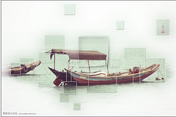 Photoshop使用矩形工具设计画中画效果 全福编程网