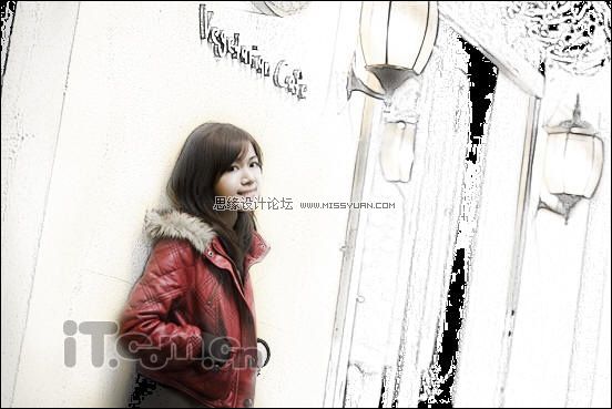 Photoshop把普通照片转素描效果 全福编程网