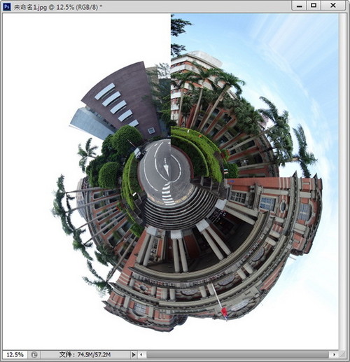 超强的Photoshop5招 在60秒搞定全景照片