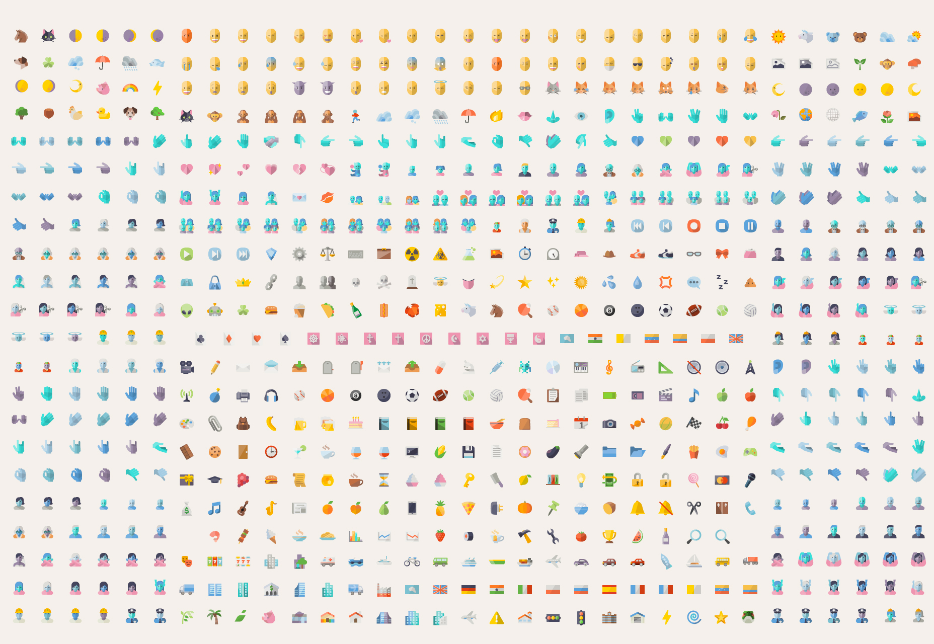 creative-flat-emojis-set