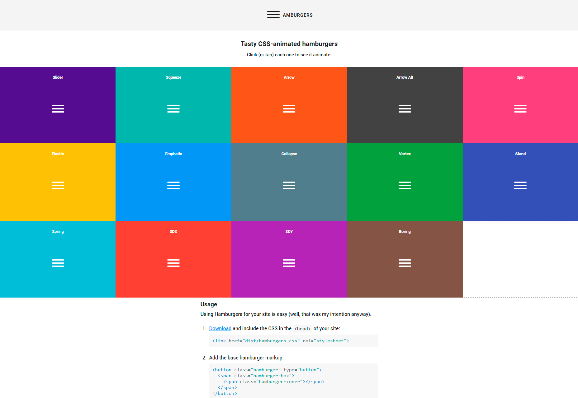 hamburgers-transformable-css-buttons
