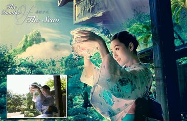PhotoShop合成梦幻海的女儿作品教程  全福编程网教程