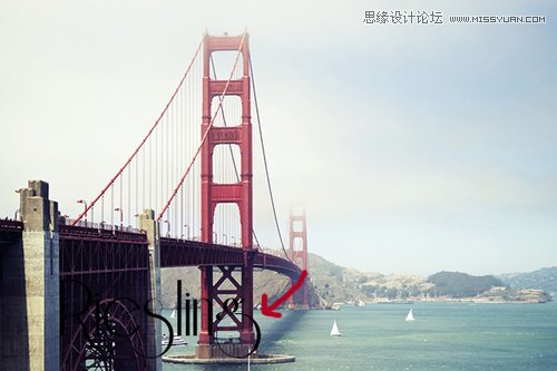 Photoshop处理文字让背景和字体更加鲜明,PS教程,素材中国网