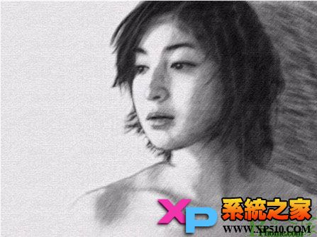 快速将照片变素描画的PS教程图-2