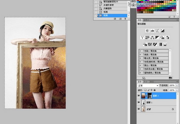 Photoshop制作美女人像照片油画风格,全福编程网