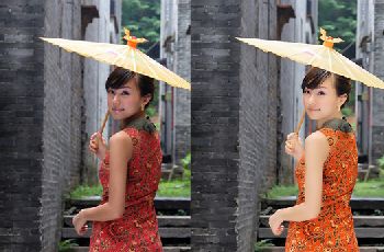 PhotoShop为外景MM照片美白 全福编程网