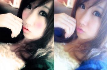 PS为美女照片制作时尚的非主流效果教程 全福编程网