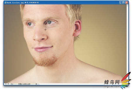 人像的修饰&middot;清除黑眼袋