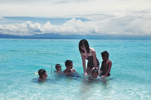 photoshop简单几步使海水变得更蓝更透   全福编程网