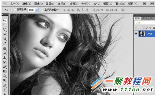 如何利用photoshop抠头发  全福编程网