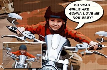 PS把普通照片转为卡通漫画效果教程 全福编程网