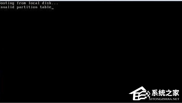 Win8电脑开机提示Invalid partition table怎么办 全福编程网