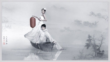 巧用photoshop打造成水墨画格调照片效果 全福编程网