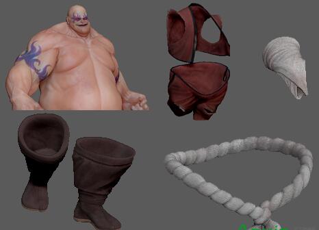 ZBrush,ZBrush中的子工具,zbrush subtool,zbrush subtool怎么用