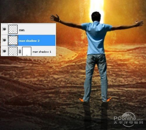 PS翻译教程：Photoshop打造未来穿越之门