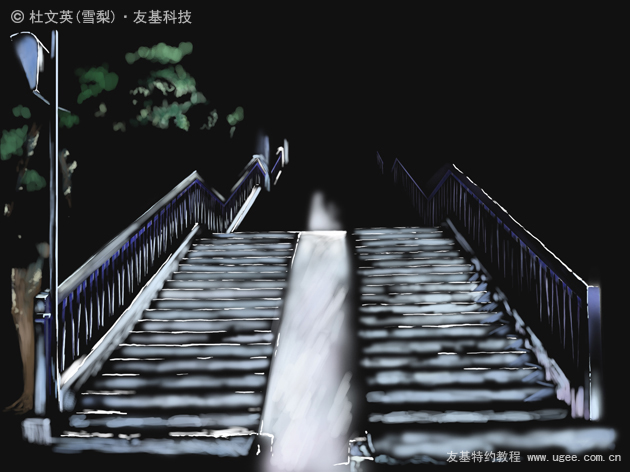 PS数位板实景转绘画教程 全福编程网网 鼠绘教程