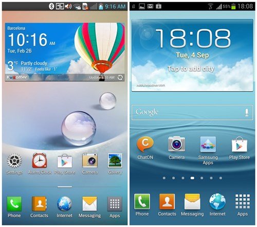 LG Optimus G Pro对比三星Galaxy Note 2