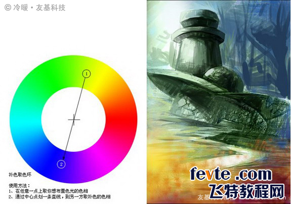 painter绘制仙境场景 脚本之家 painter教程