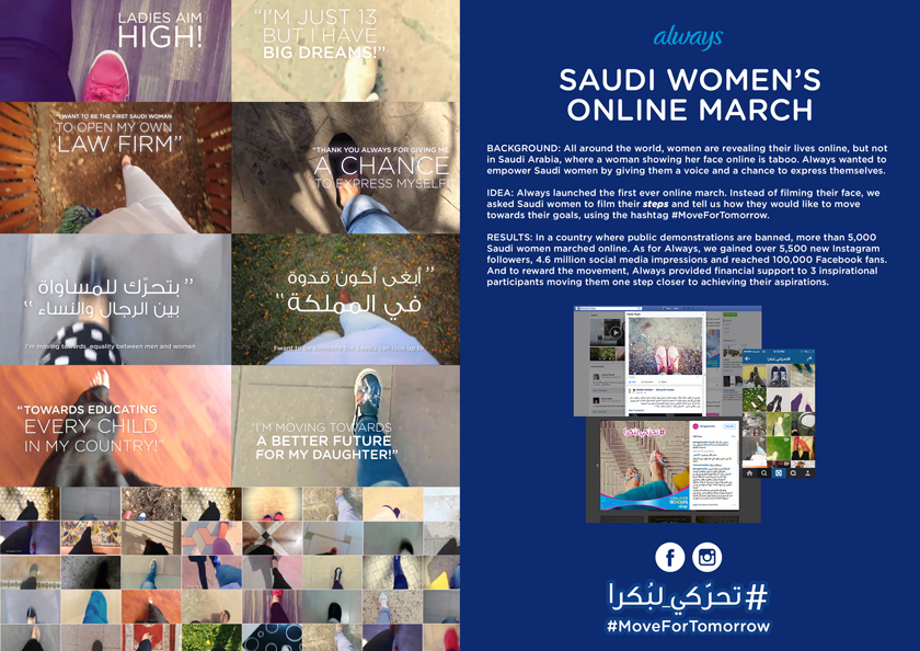 SAUDI WOMEN'S ONLINE MARCH