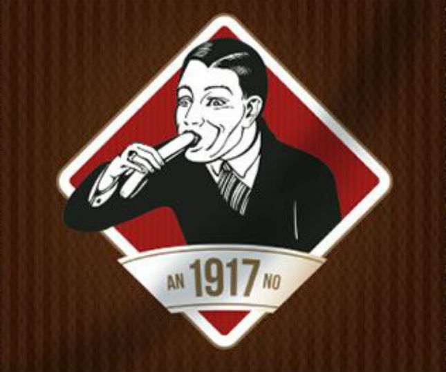 Kostelecké Uzeniny 香肠的 logo