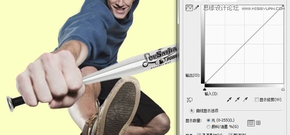 Photoshop合成创意夸张的棒球男孩海报效果,PS教程,素材中国