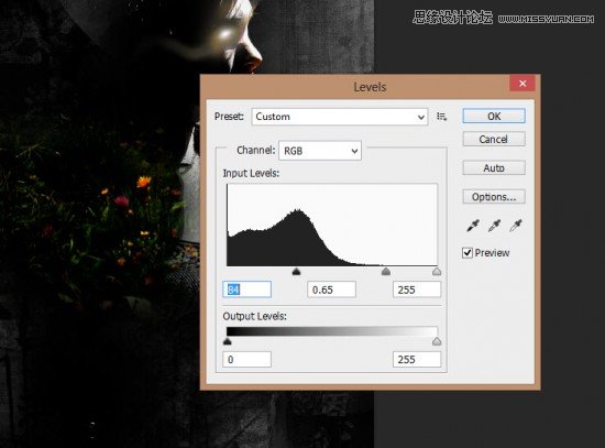 Photoshop创意合成碎片装饰的人像海报教程,PS教程,素材中国