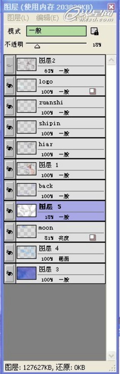 PS教程：Photoshop打造靓丽的月亮公主