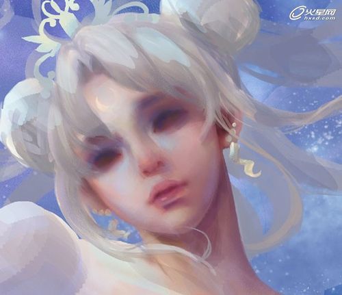 PS教程：Photoshop打造靓丽的月亮公主
