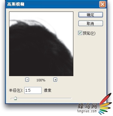 图像的合成技术 用蒙版遮盖头发