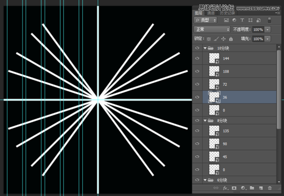 Photoshop制作超酷的同心圆拼图效果,PS教程,思缘教程网