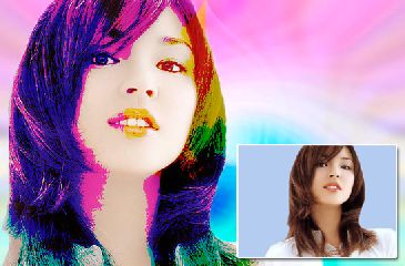 PhotoShop滤镜为照片添加炫彩光影效果 全福编程网教程
