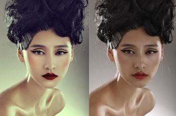 PhotoShop为人物进行妆面修饰后期教程 全福编程网