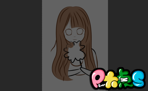  真人照片转成Q版卡通漫画效果过程