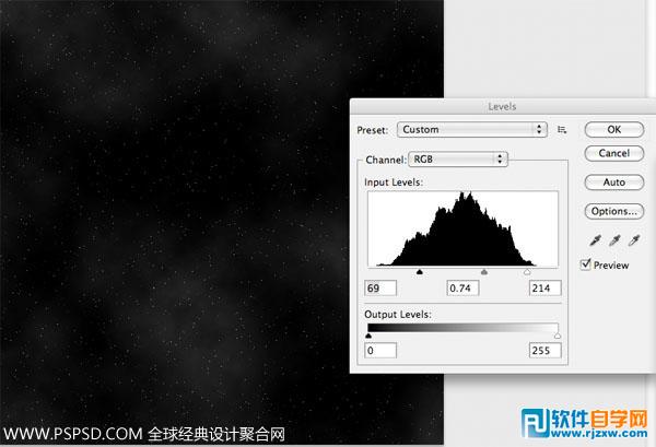 PS经典合成古楼映明月场景_软件自学网